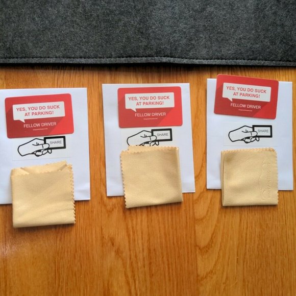 Elon Accessories Pouch and Parking Cards & Cloths - Picture 3 of 5